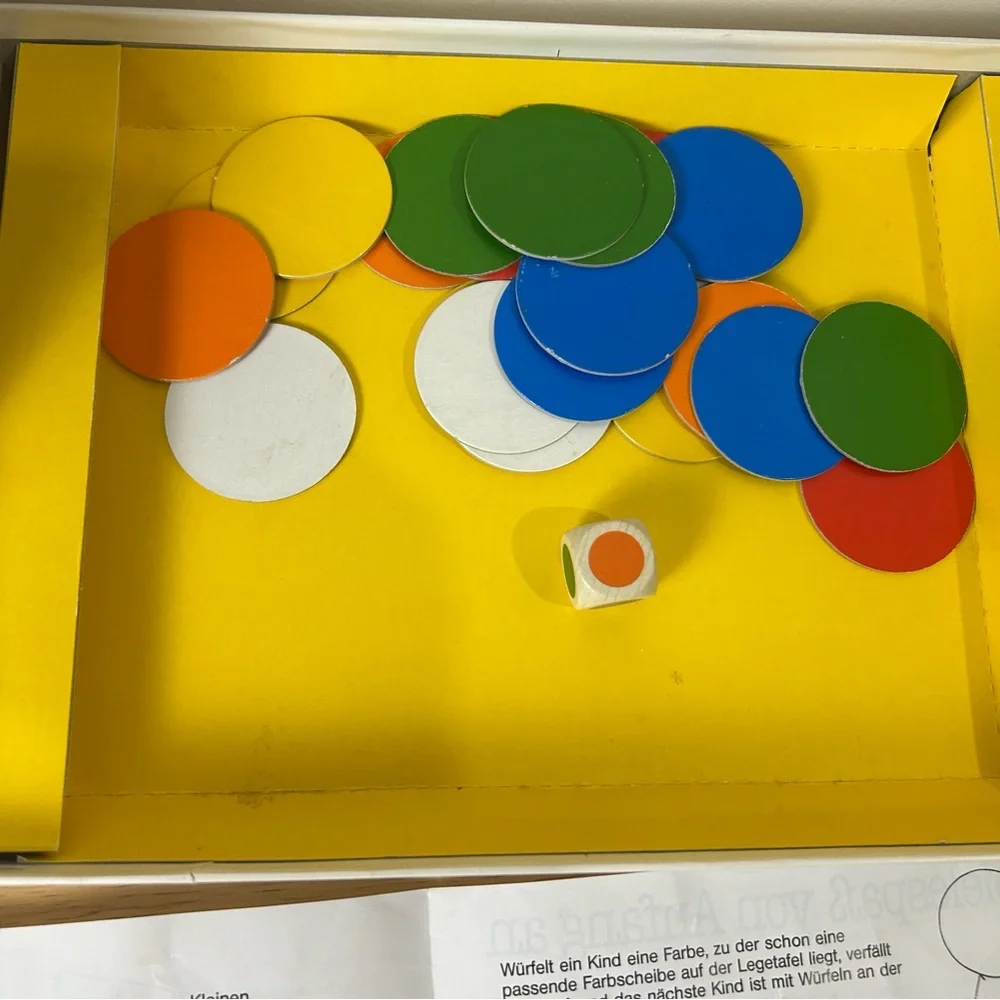 Bunte‎ Ballone German Children’s Color Matching Board Game VTG Ravensburger